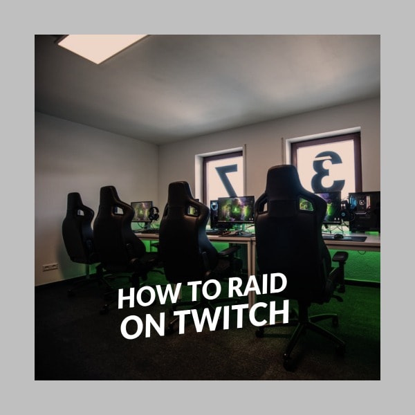 How to raid on Twitch